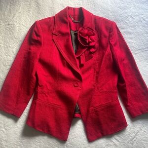 White House Black Market Wool Blazer